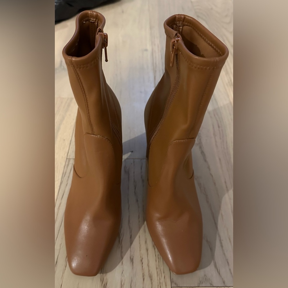 Aldo Tan Heeled Boots